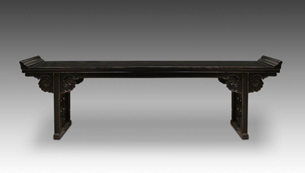19th C. antique Chinese winged altar table