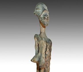 The Dogon people of Mali, West Africa are well known for their creation myth and metalworks