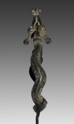 Many animals are depicted in Gan art work and jewelry, however, the python is most revered