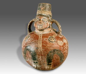 Figural Vessel from the Huari people of Peru