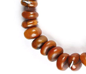 Amber Strand of Beads, Ethiopia