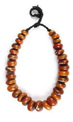 Amber Strand of Beads, Ethiopia