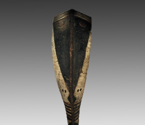 An extremely rare and collectible Bansonyi, or
            'Serpent Headdress,'